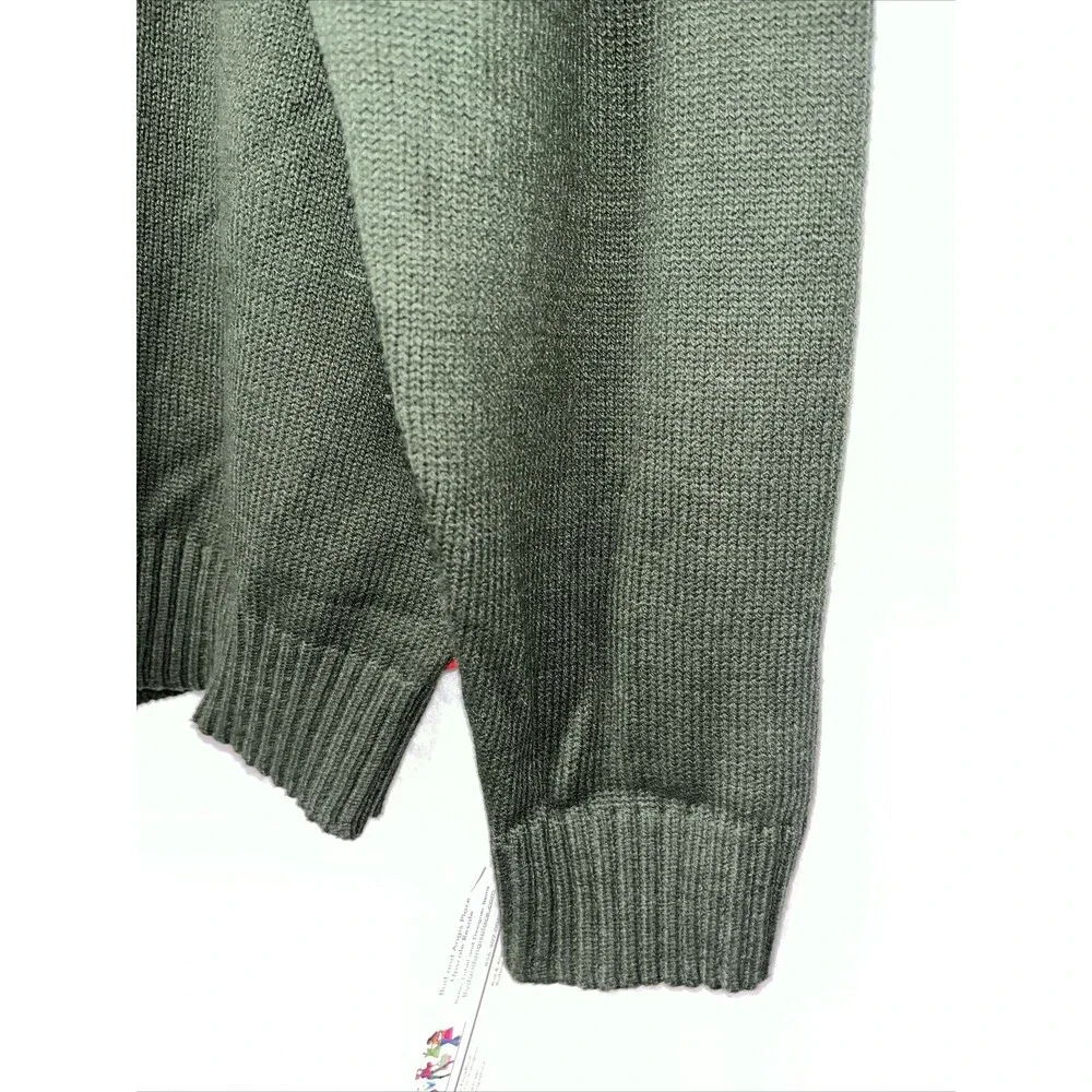 Izod Men's Sweater Green Size Large